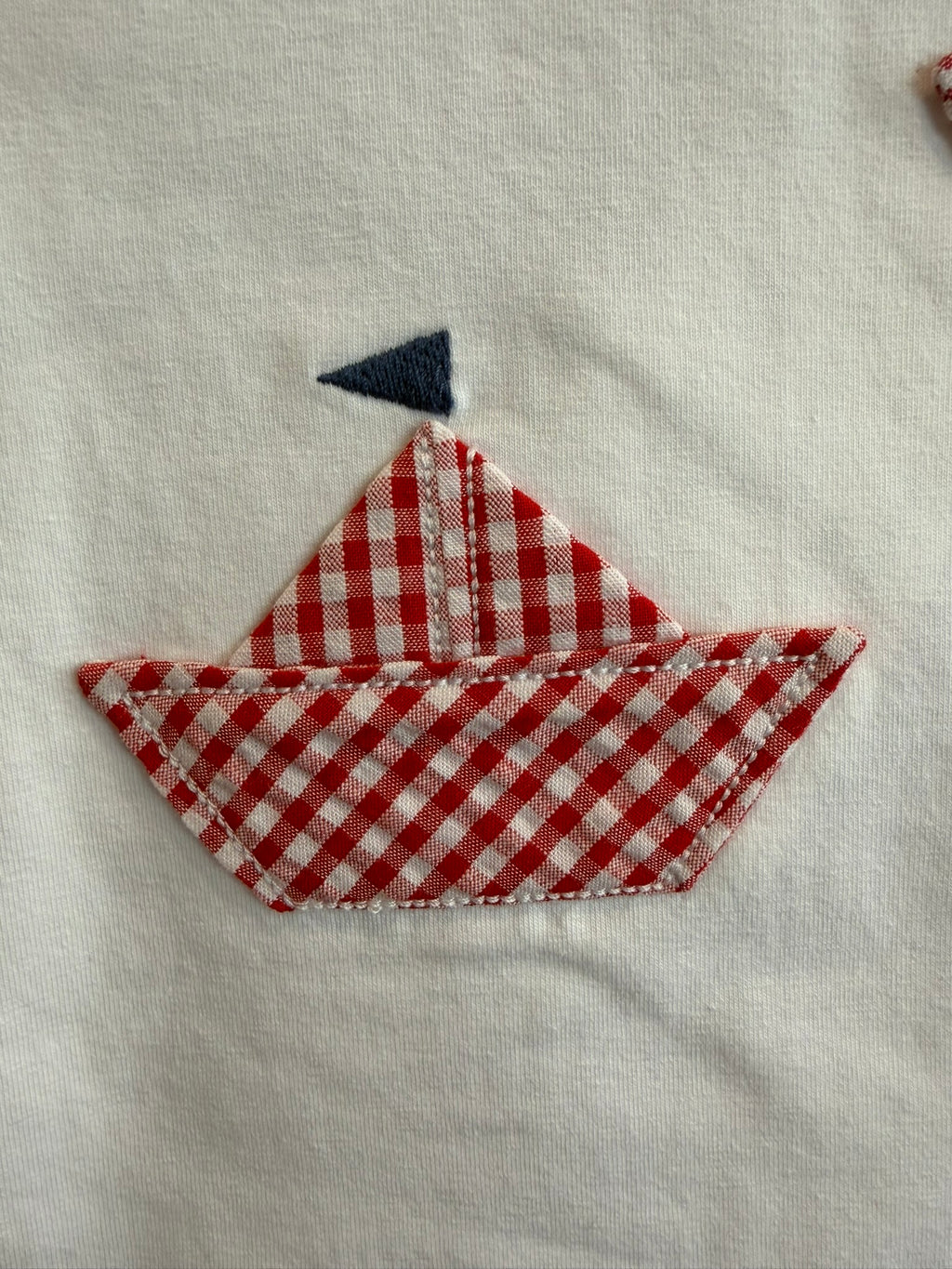 Completino Vichy Rosso Bimbo