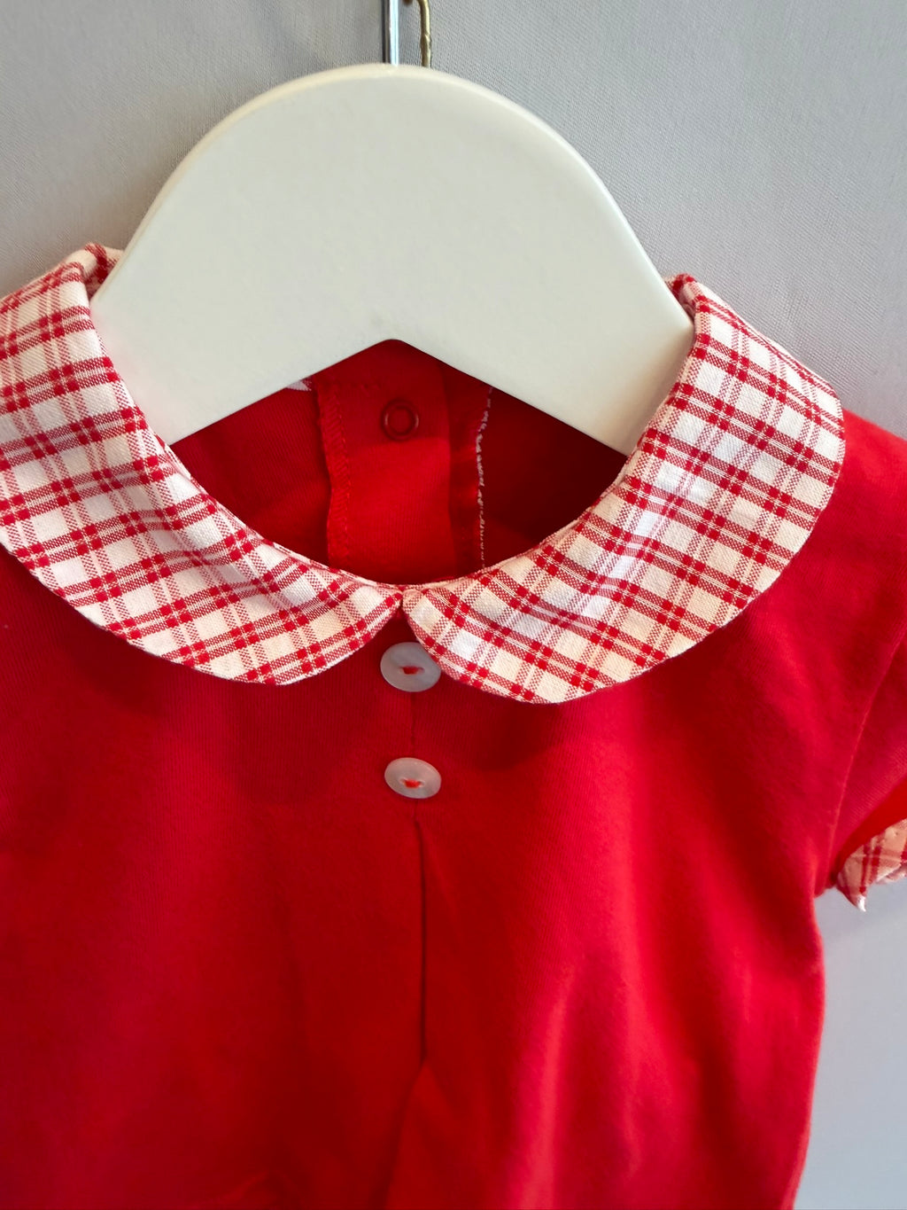 Completino rosso in cotone