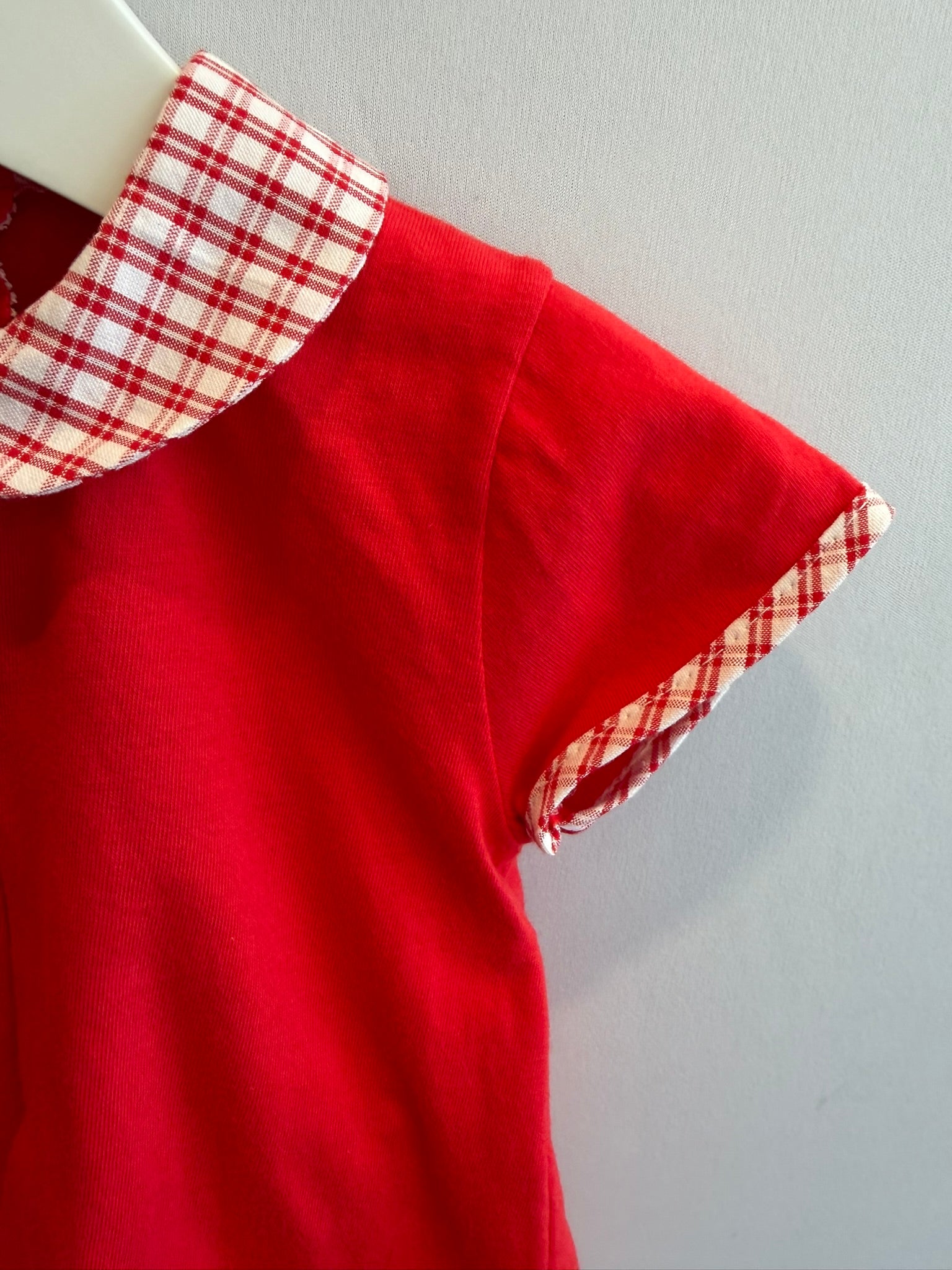 Completino rosso in cotone