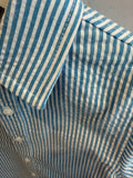 Camicia righe bianco e azzurre