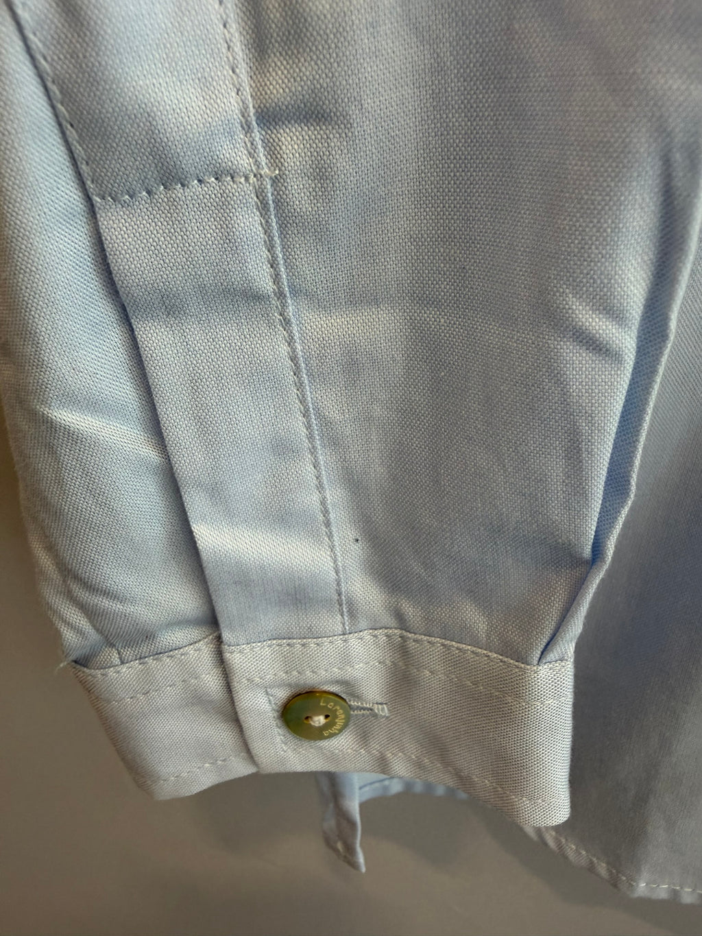 Camicia azzurra collo coreano