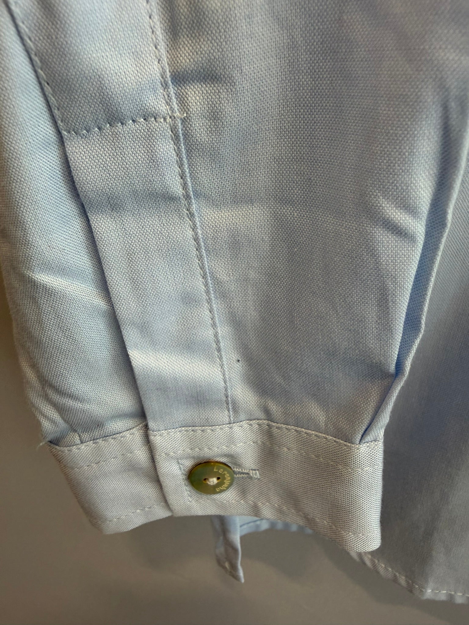 Camicia azzurra collo coreano