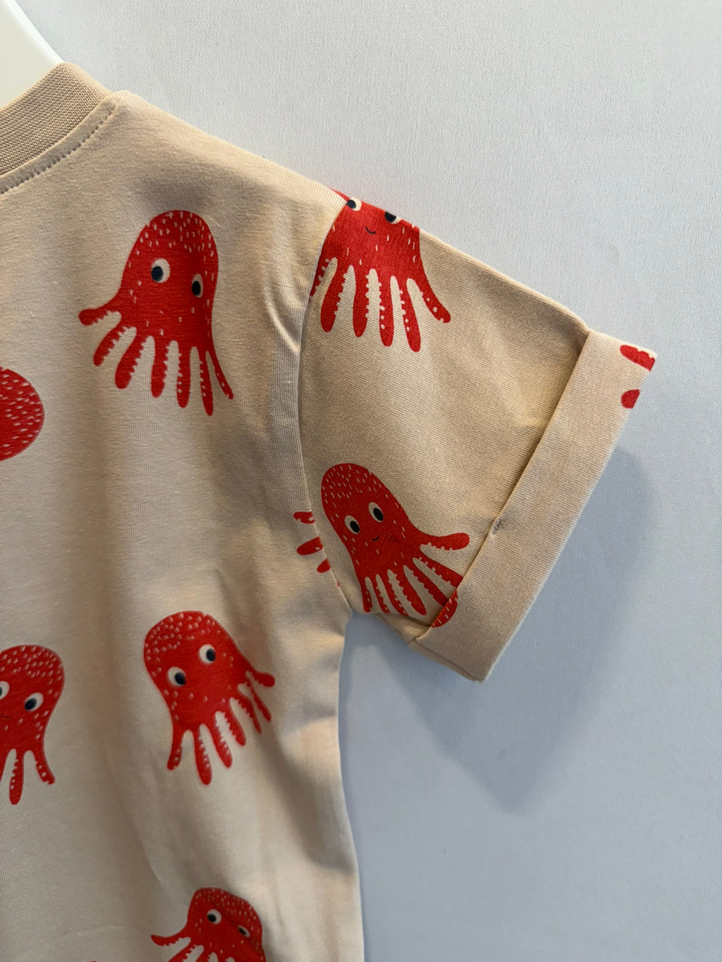 T-shirt polpo rosso