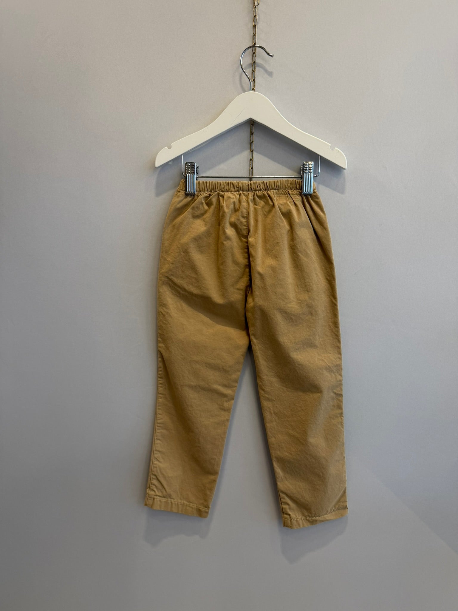 Pantalone cotone color corda