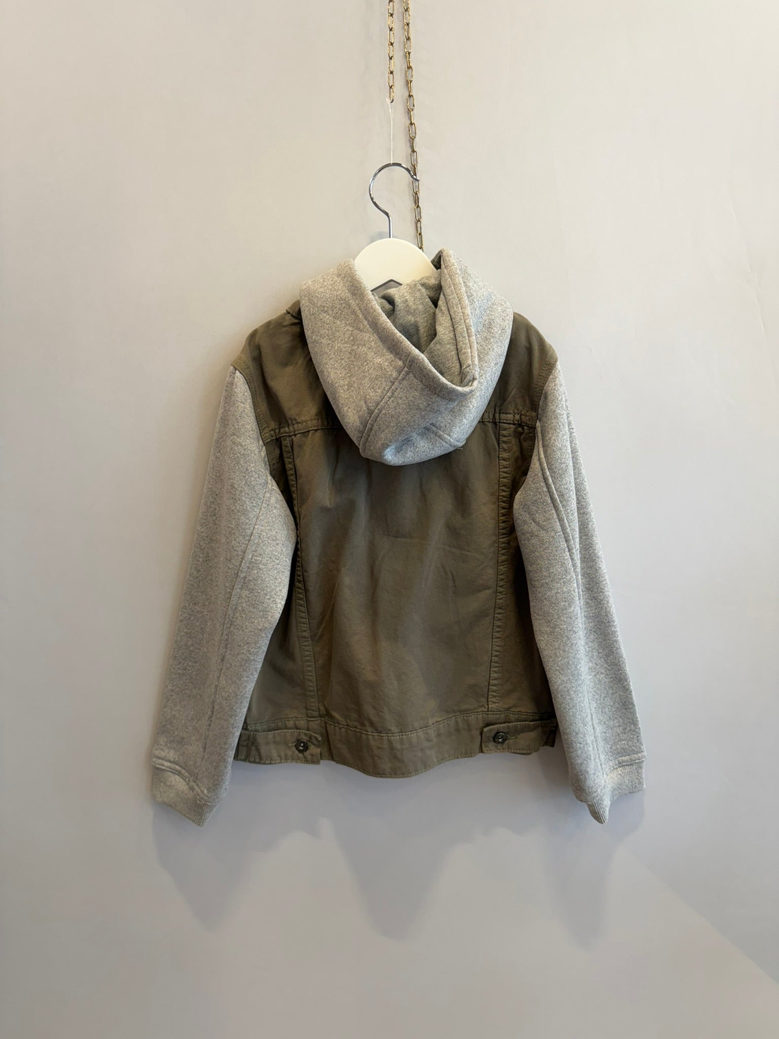 Giacca Jeans con Cappuccio