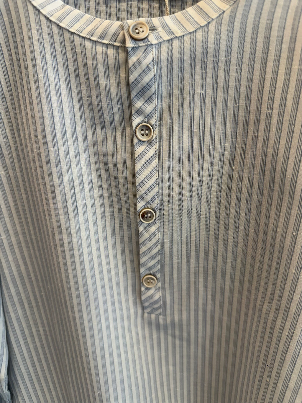 Camicia Righe Azzurre