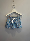 Costume in Liberty Fiorellini Blu e Azzurri