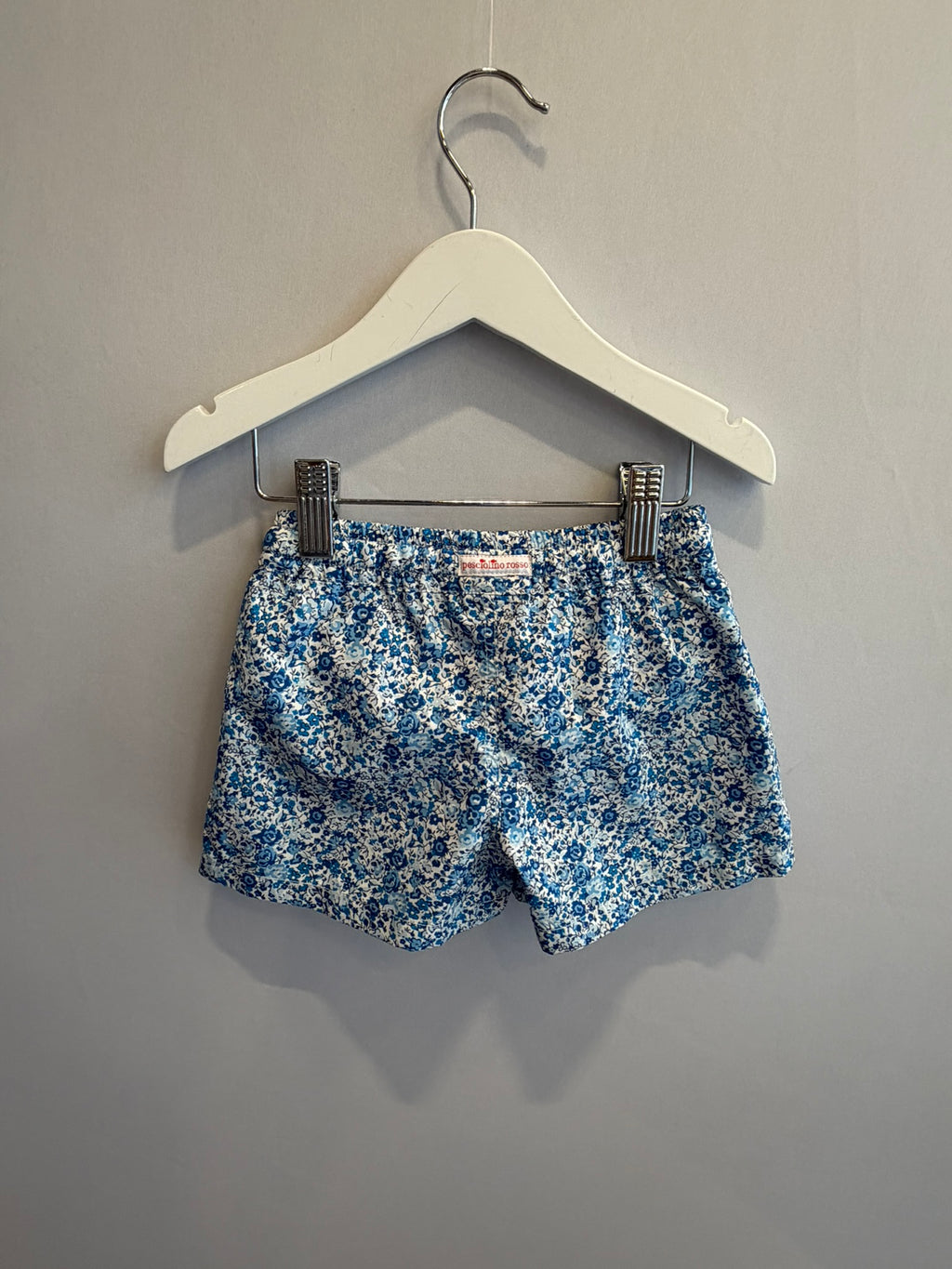 Costume in Liberty Fiorellini Blu e Azzurri