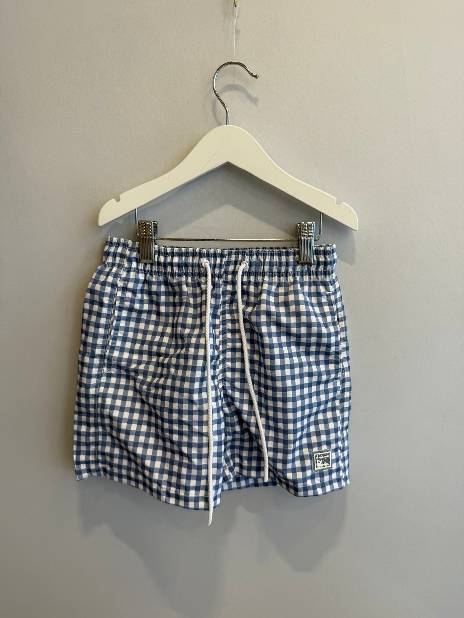 Costume Vichy Bianco e Azzurro