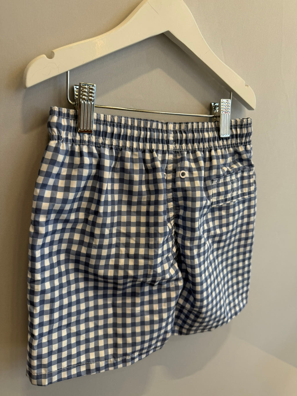 Costume Vichy Bianco e Azzurro