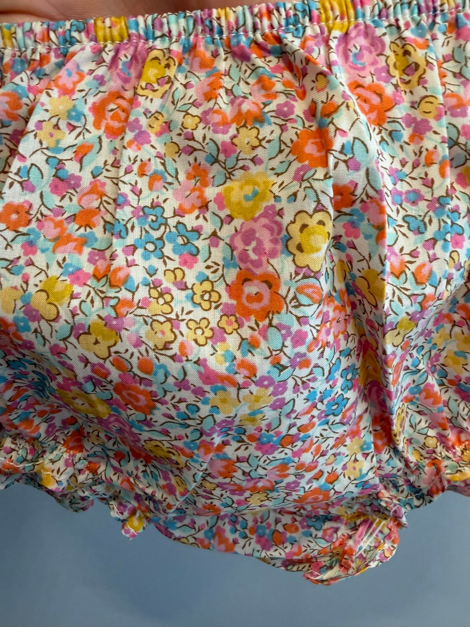 Copripannolino in Liberty Emma Giallo