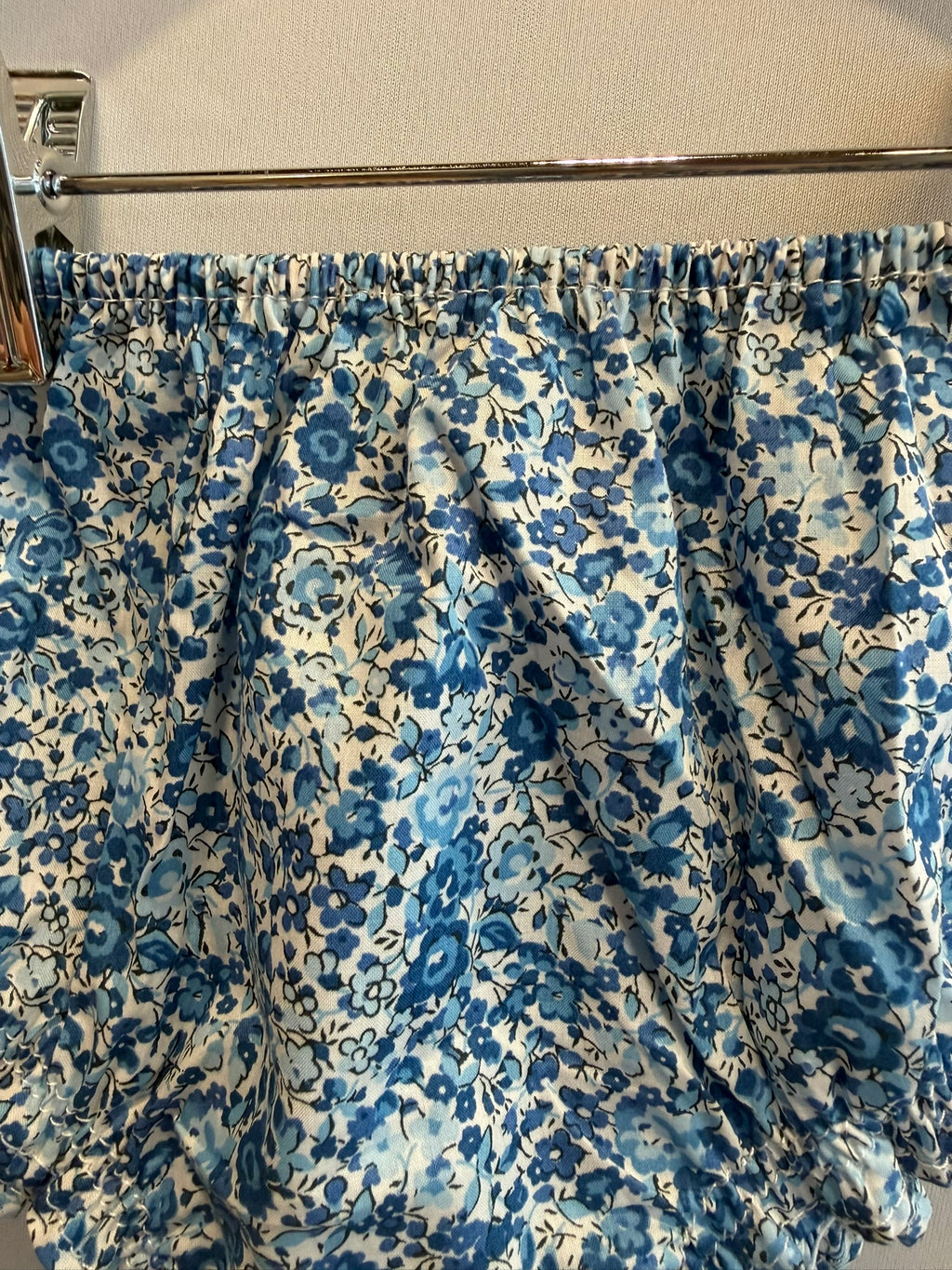 Copripannolino Liberty Fiori Blu
