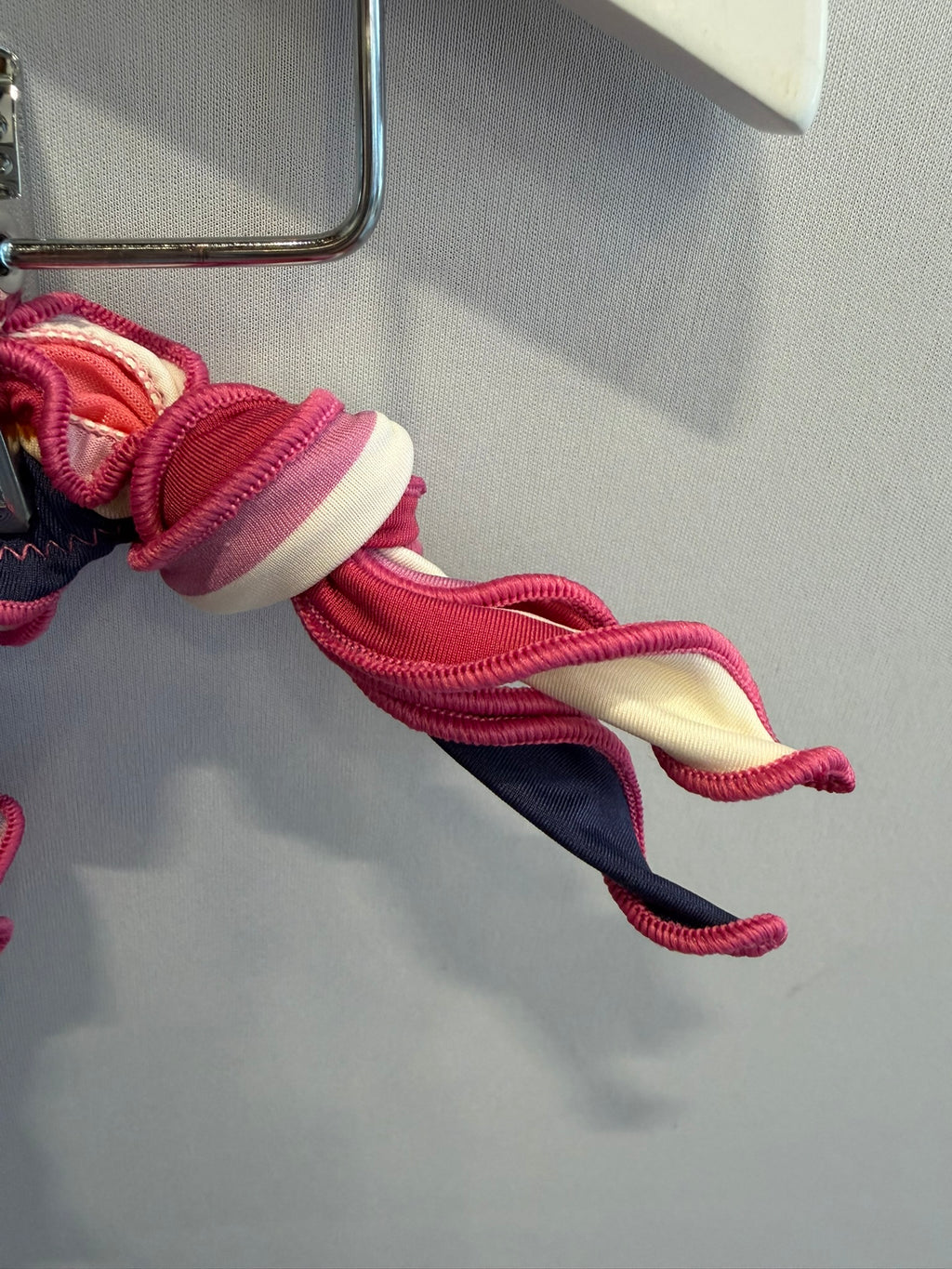 slip righe rosa gallo