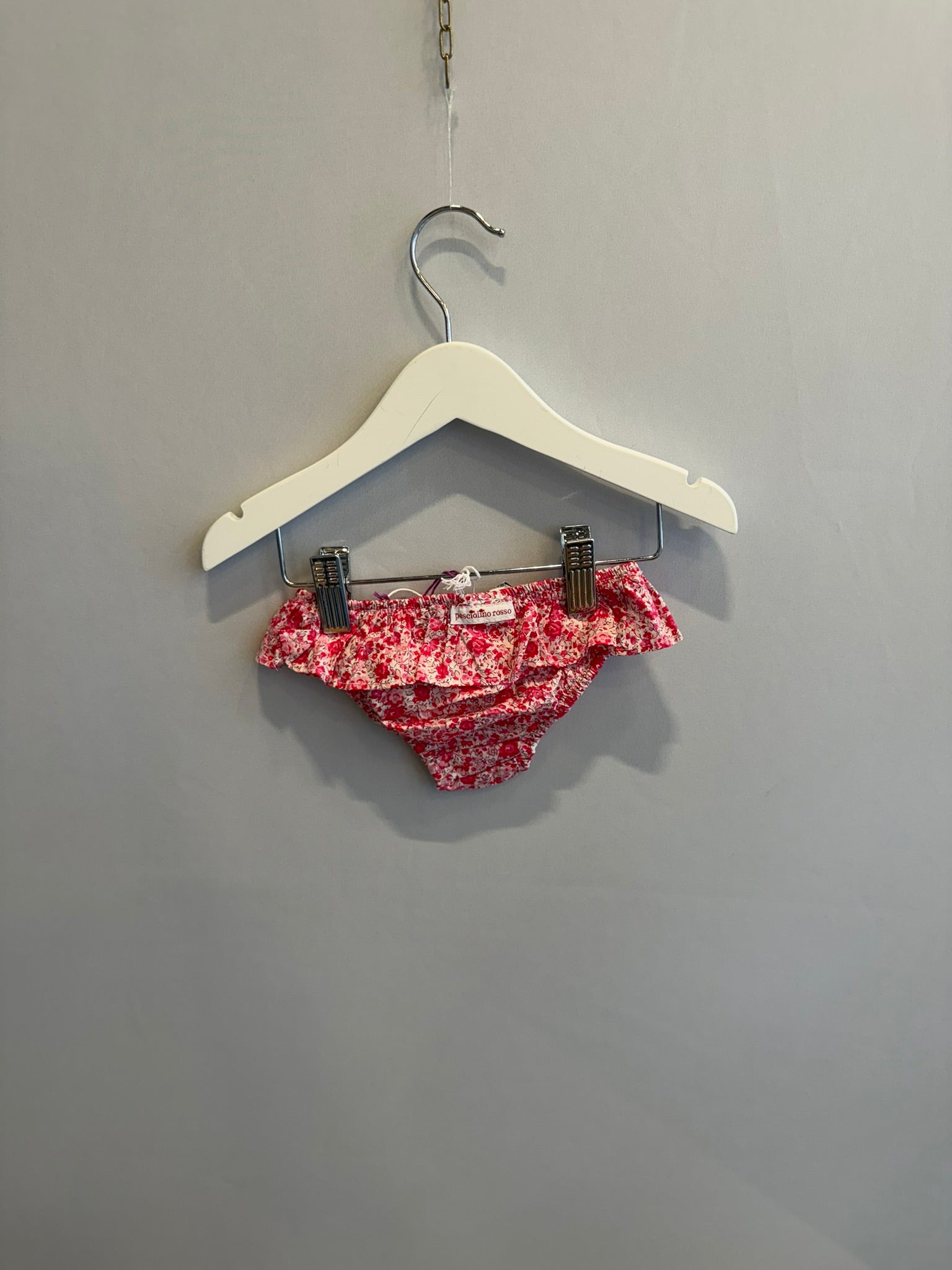 slip in cotone liberty lampone