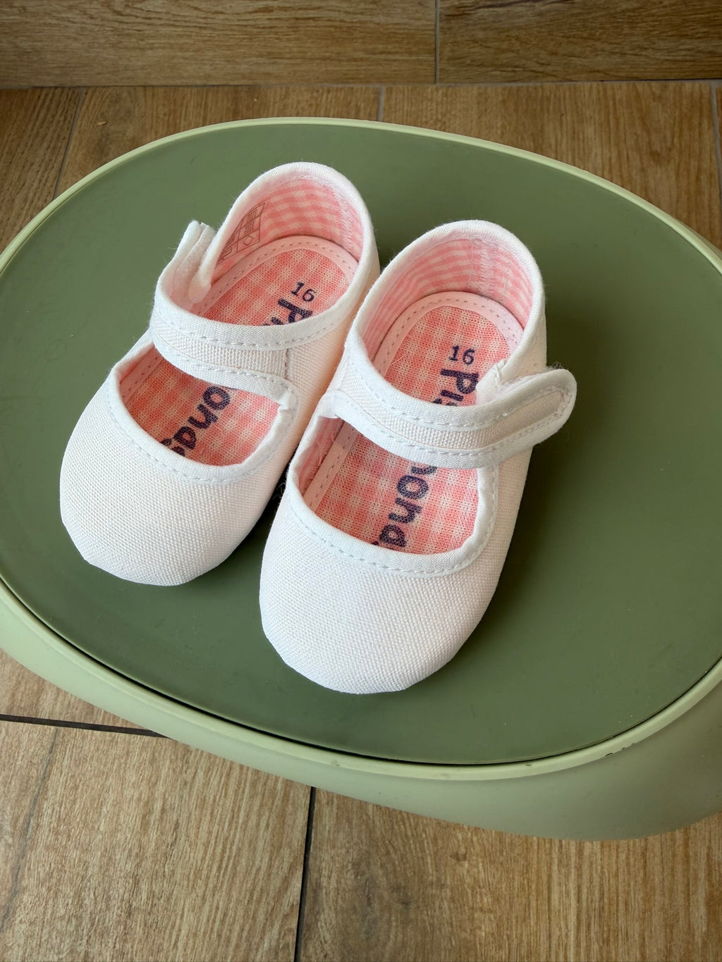 Ballerine senza suola neonata - color bianco