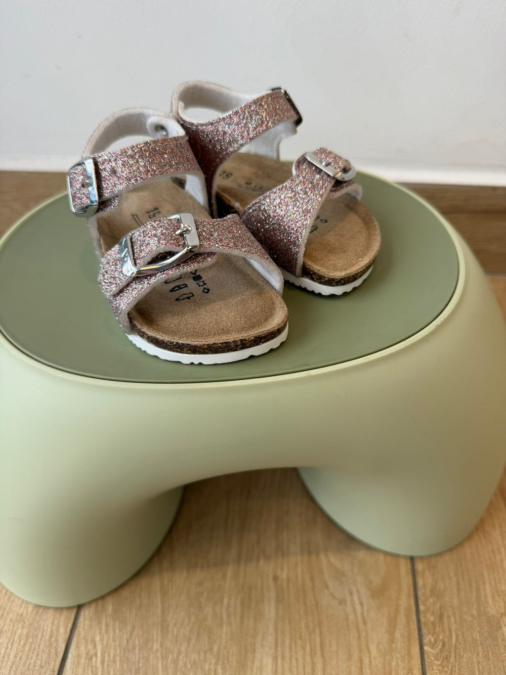 Sandali Glitter Rosa - Casual con Plantare