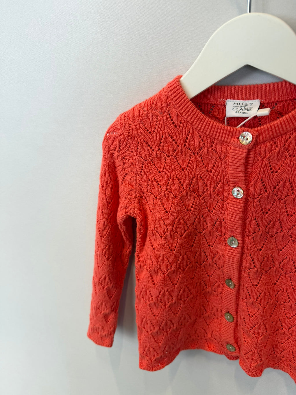 Cardigan Arancio