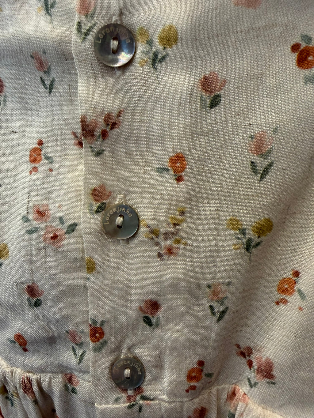 Abito a Fiori con Cinta doppia