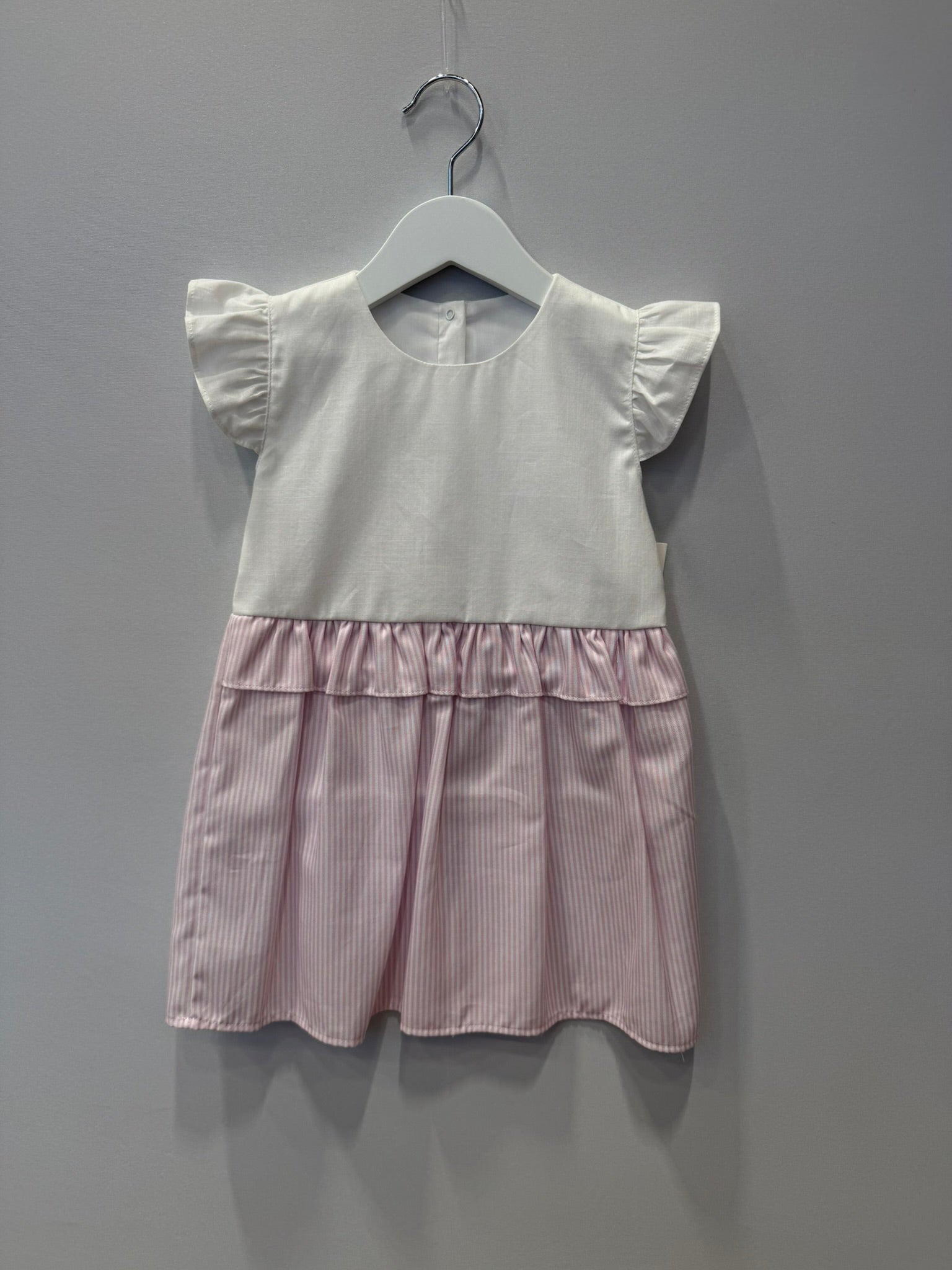 Abito Bianco e Rosa