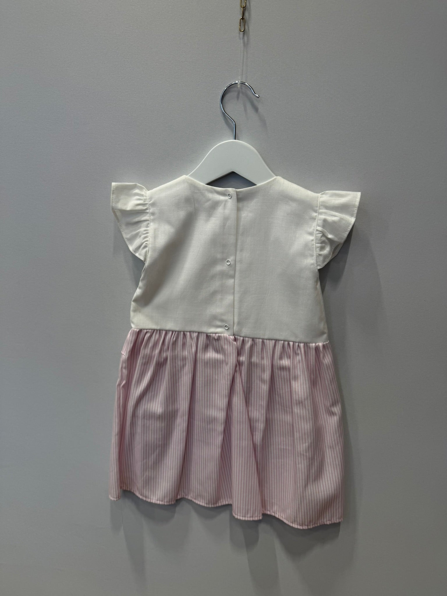 Abito Bianco e Rosa