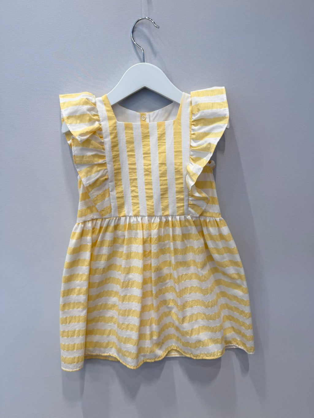 Abito Righe Giallo