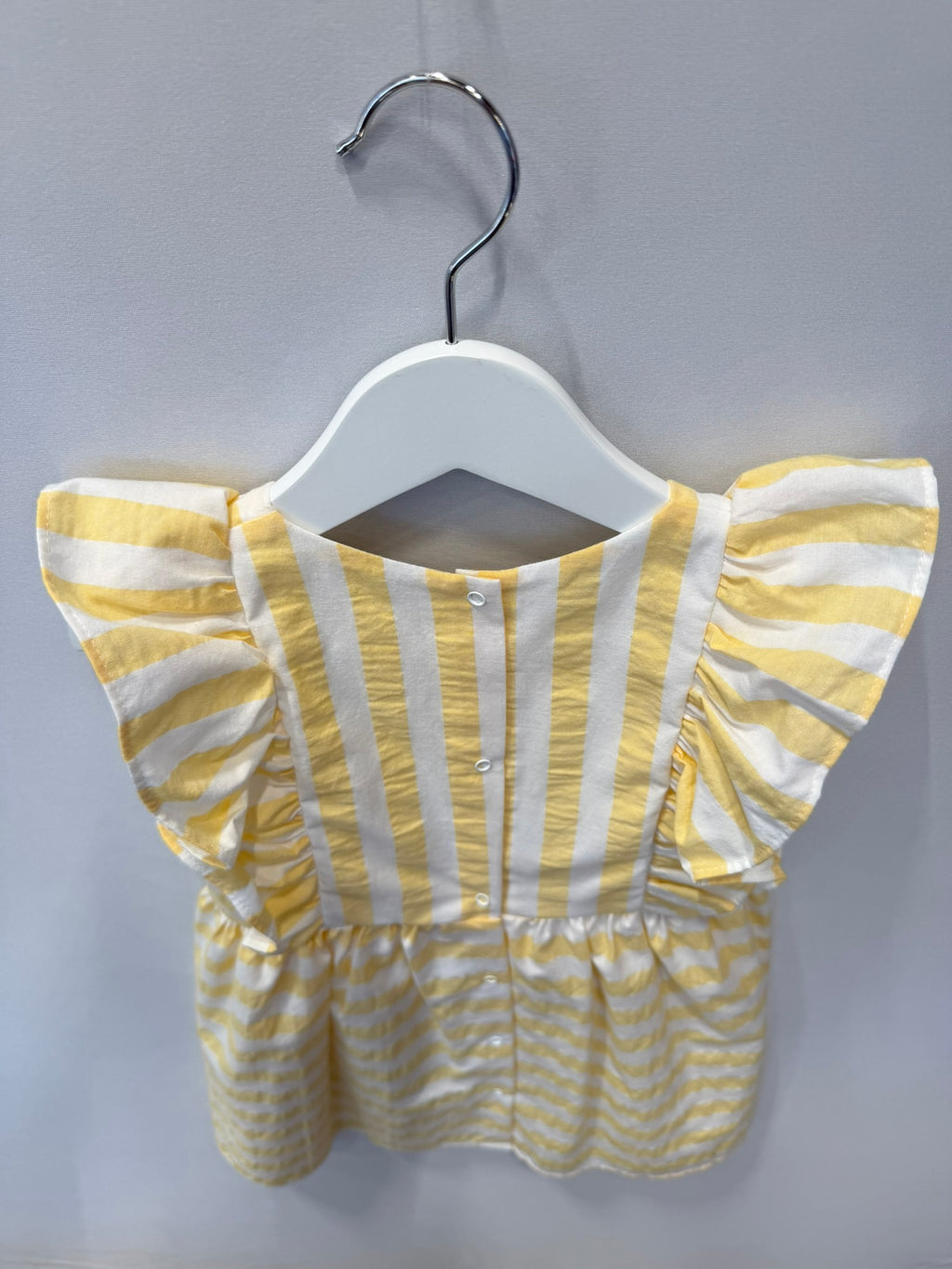 Abito Righe Giallo