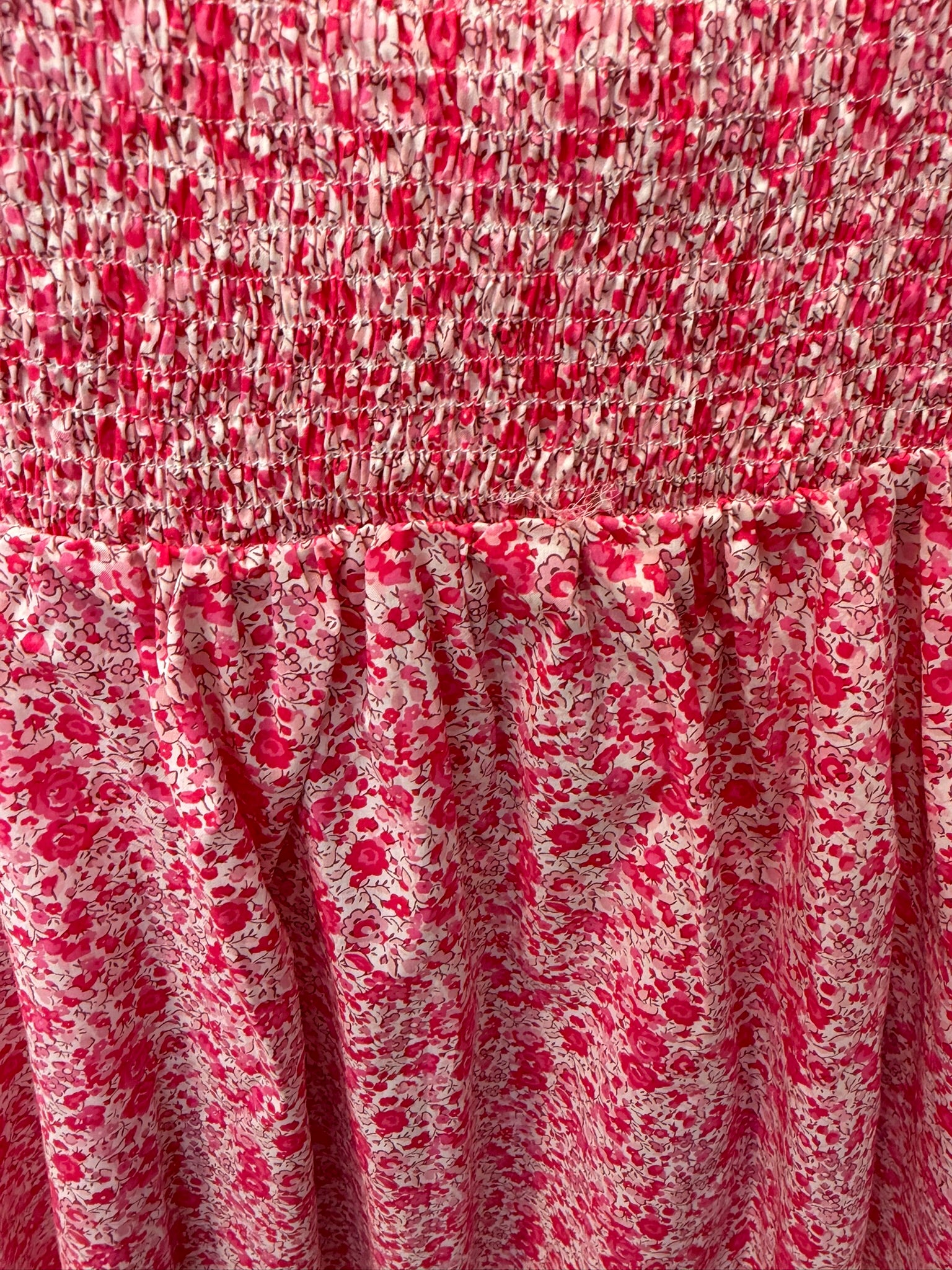 Prendisole in Liberty Lampone