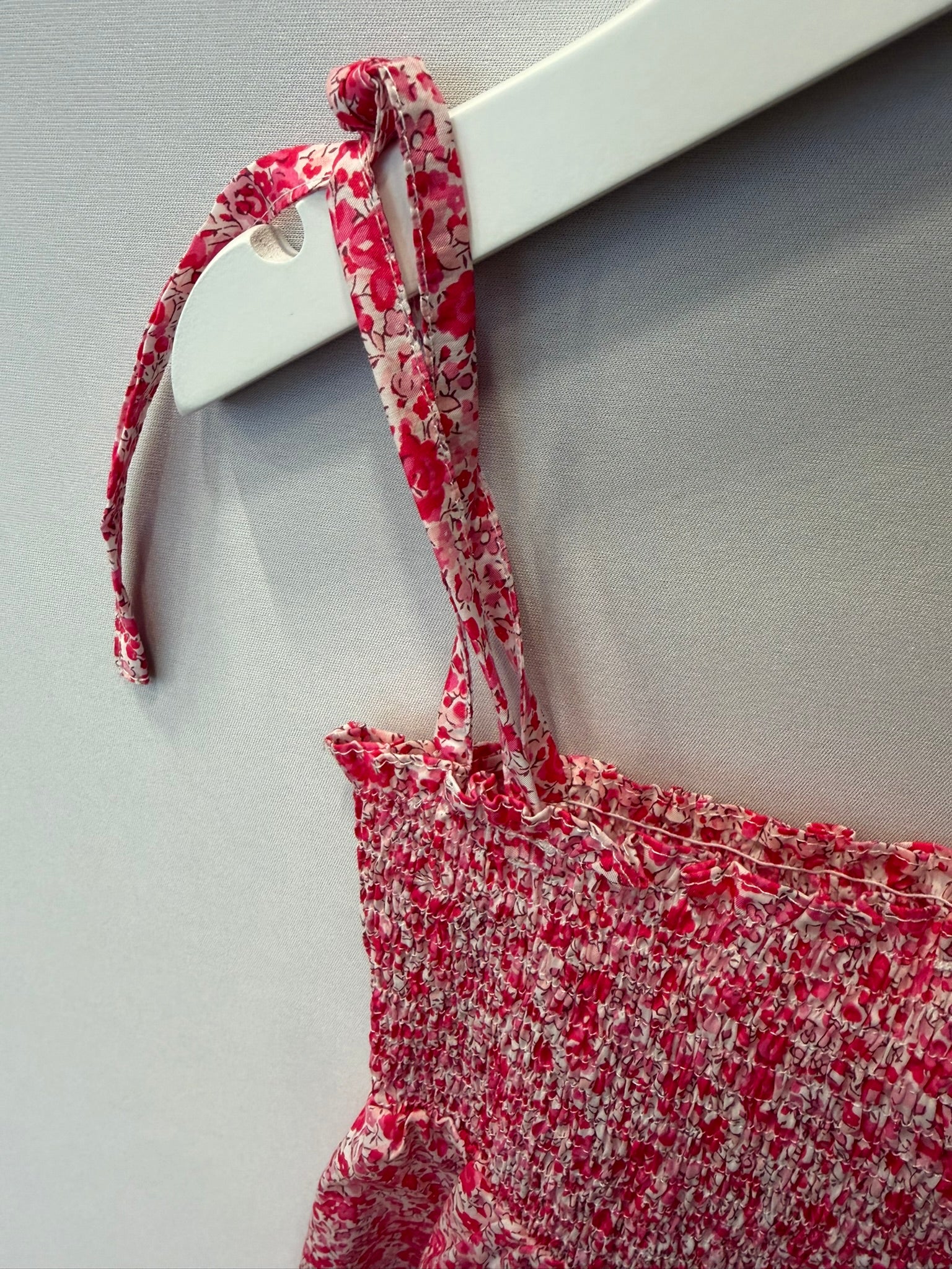 Prendisole in Liberty Lampone