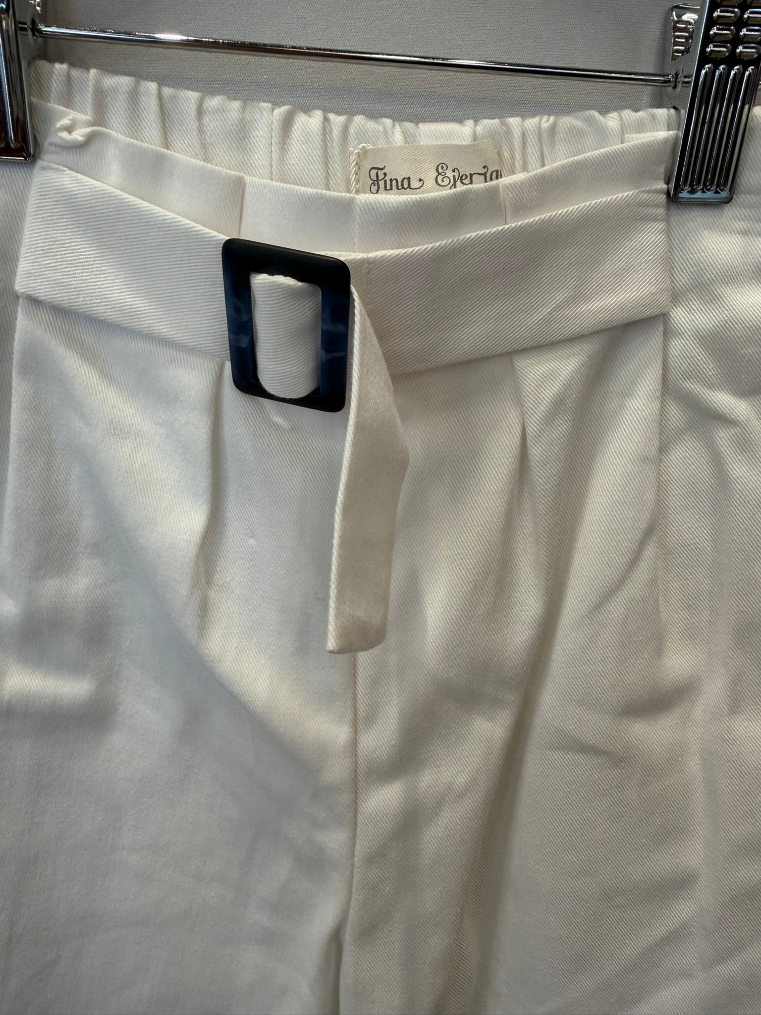 Pantalone Cotone Bianco