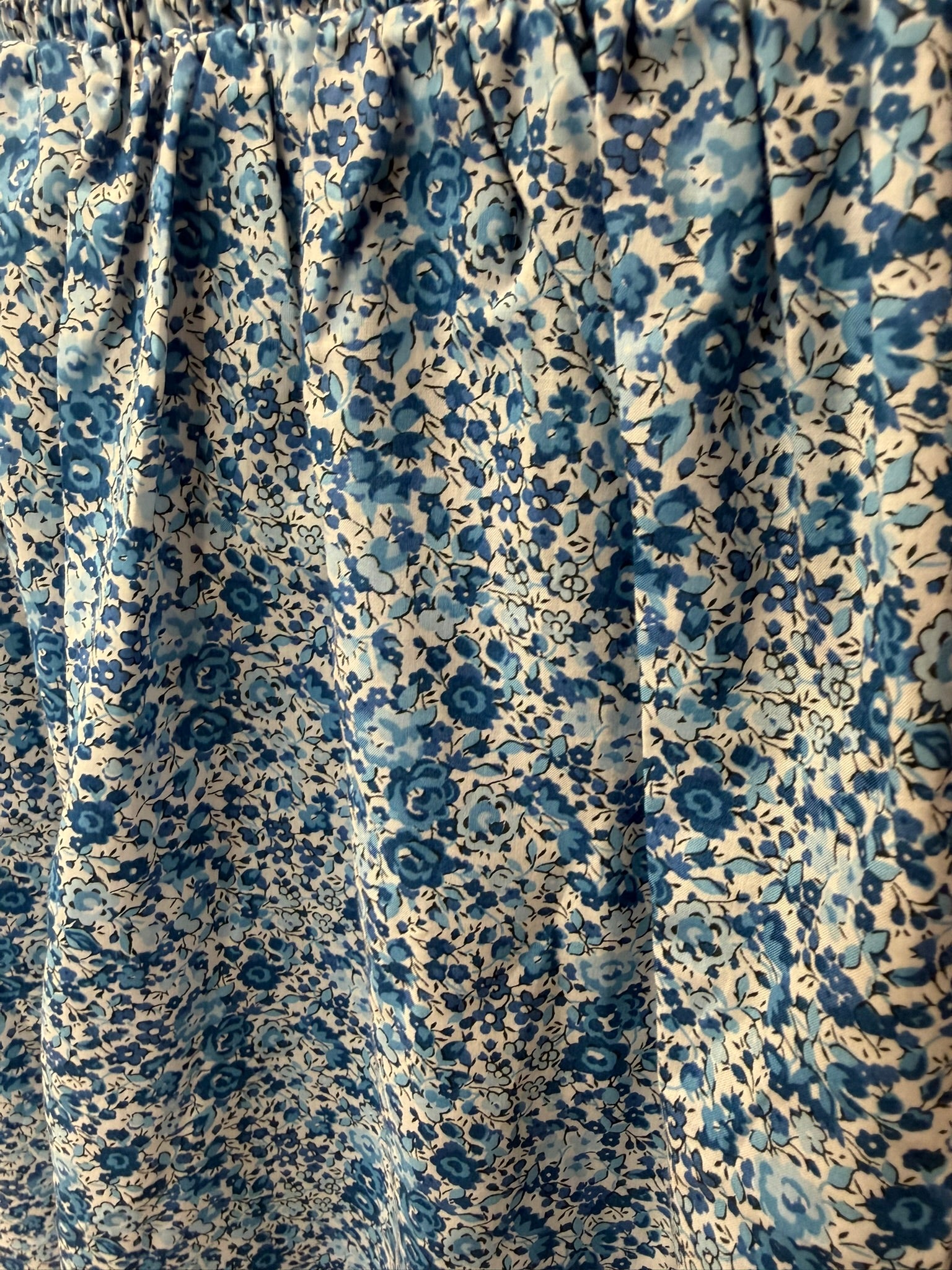 Prendisole in Liberty Blu