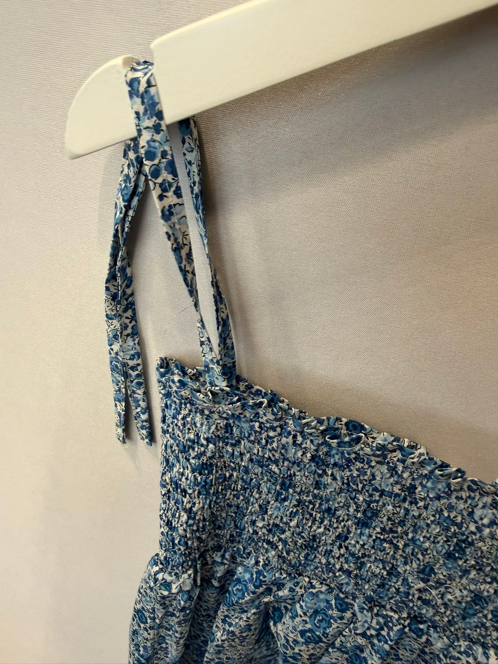 Prendisole in Liberty Blu